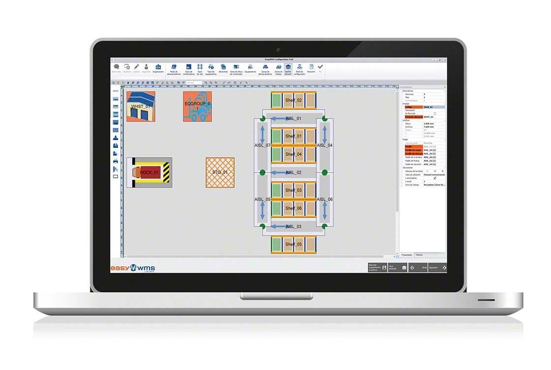 Plan d’un bâtiment industriel avec notre logiciel Easy Assistant
