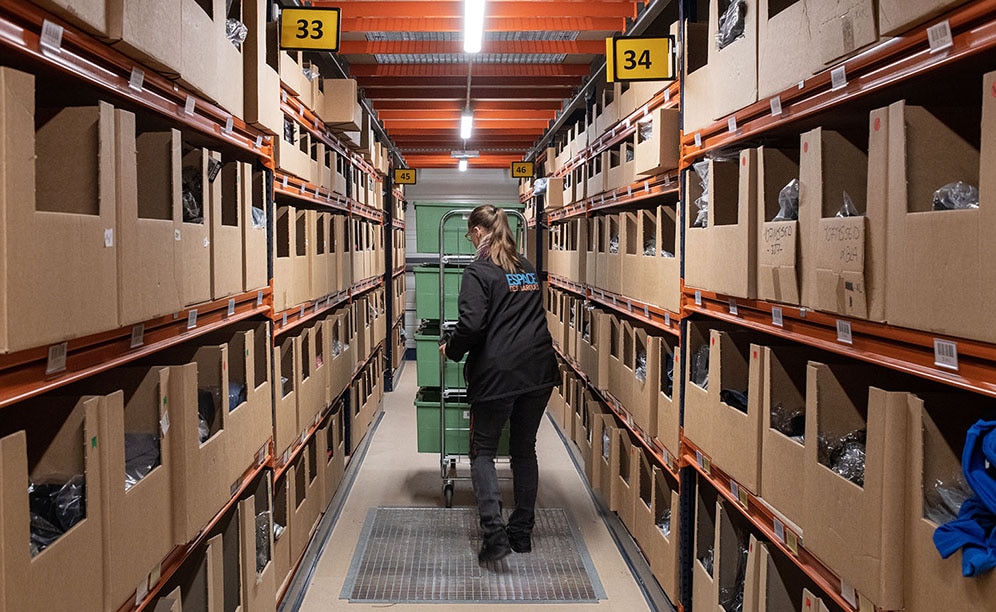Easy WMS indique où trouver les références de chaque commande