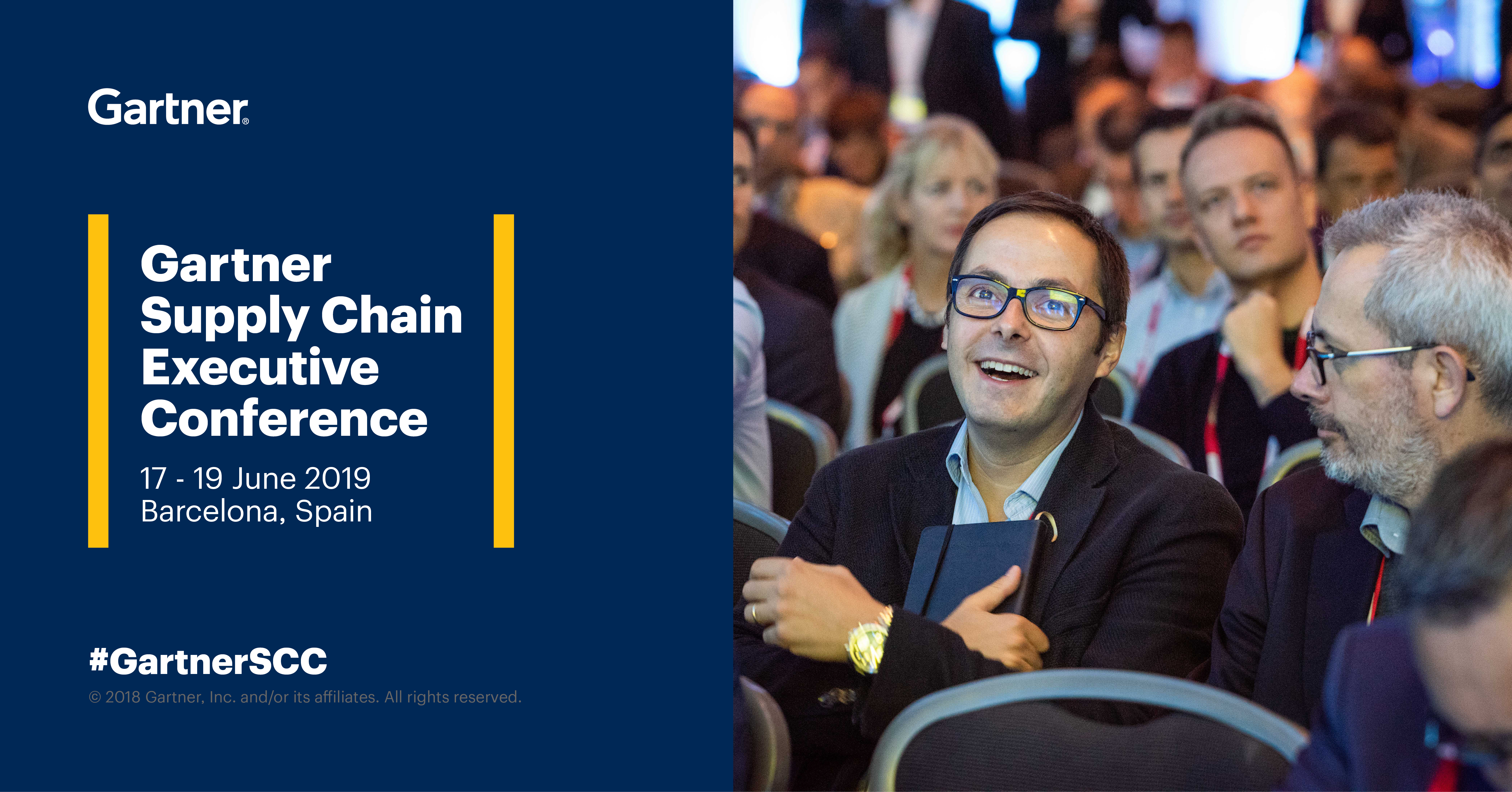 Mecalux présent à l'événement Gartner Supply Chain Executive Conference 2019
