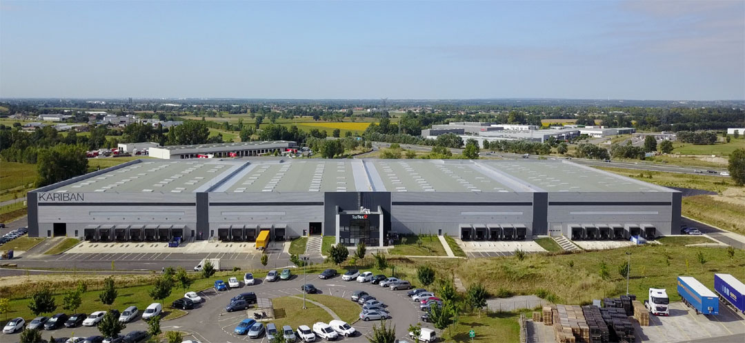 Capacité de stockage optimisée pour les nouveaux centres logistiques de TopTex en France et en Belgique