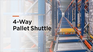 Comment fonctionne le 4-Way Pallet Shuttle ?