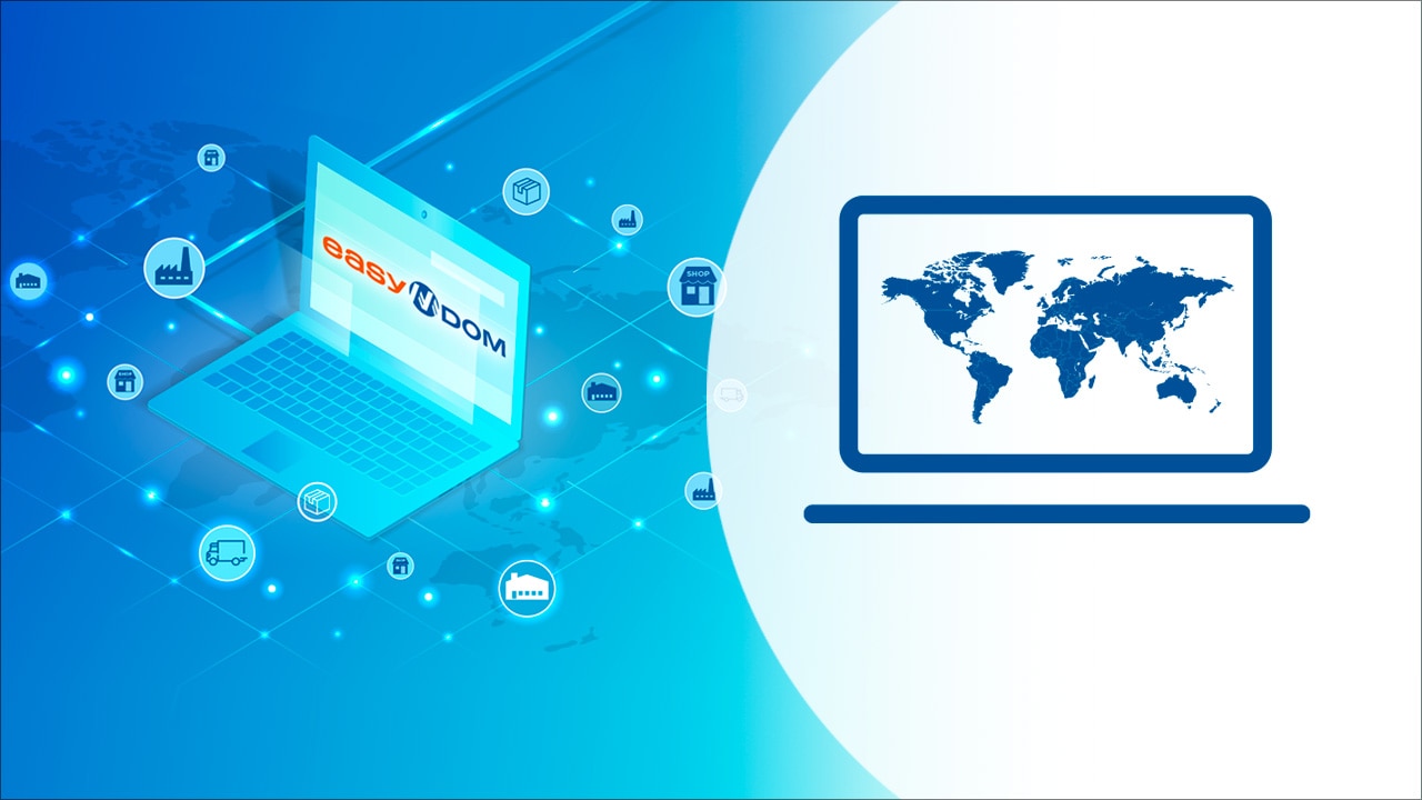 Easy DOM. Le logiciel conçu pour une parfaite intégration de la chaîne d’approvisionnement